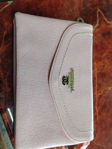 Pink Colour Clutch