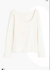 H&m Scoop Neck Top
