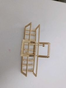 Gold Hair Claw Clip