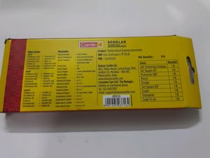 Camlin SCHOLAR Geometry Box