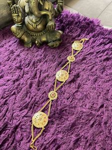 Gold-tone Statement MangTikka