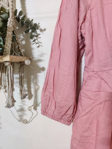109°F Pyazi Pink Midi Dress