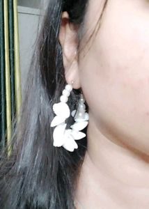 Shell &amp; Pearl Earrings