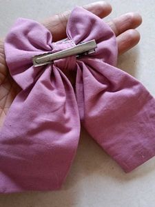 Fabric Hair Bow And Making Material
