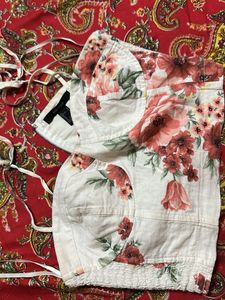 Floral Corset Top
