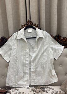 Striped Button-Down Shirt