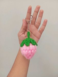 Strawberry Keychain