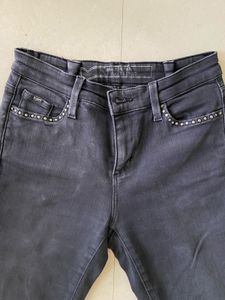 GAS Dark Wash Skinny Jeans