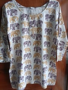 Jaipuri Short Kurti Cotton