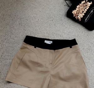 Original Mixxo Korean Khaki Nude Shorts