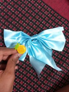 COMBO OF HAIR BOW AND KIDS RING