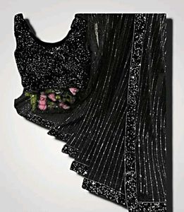 Black Saree