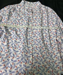 White Printed Shirt