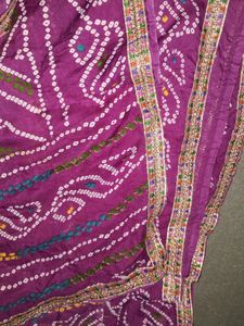 Bandhani Print Saree
