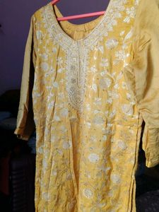 Chanderi Silk Suit 3pcs