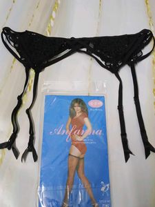 (1021)Anfanara Black Lace Garter Belt