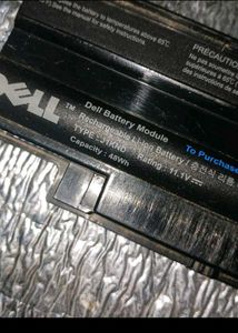 Dell Battery With Power Cord And Adapter