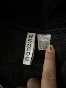 Black Teddy Sweatshirt- Oversized- Very Warm