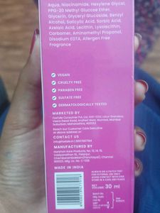 Foxtale Niacinamide Clarifying Serum