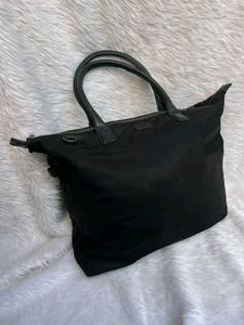 Oroton Black Big Tote Bag