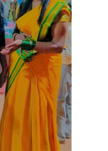 Yellow Traditional Saree