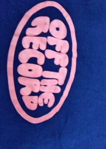 Blue Graphic Print Tee