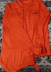 Asymmetrical Kurta and Stylish Shirt