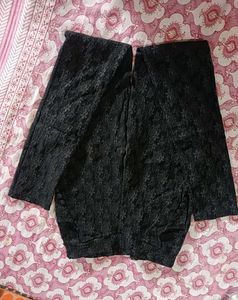 Black Lace Jeggings