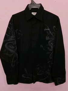 2fast4u Men&#39;s Printed Black Shirt