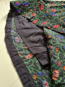 Patterned Ethnic Skirt