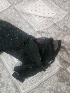 Sparkly Black Party Top