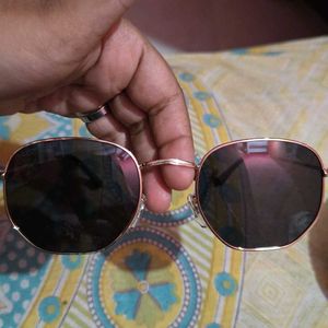Gold Aviator Sunglasses