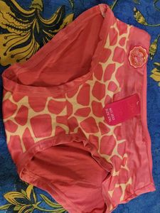 Giraffe Print Women Panty- Size 2XL