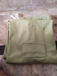 Sage Green Cargo Sweatpants