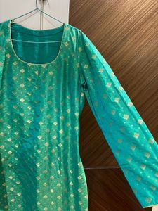 Banarasi Silk Kurta With Pants