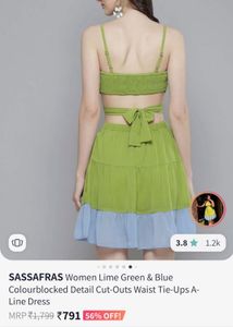 Green Sassafras Dress