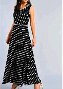 Polka Dot Dress Very Pretty No Defect🌸💕