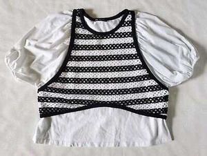 ZARA Black And White....New With Tags