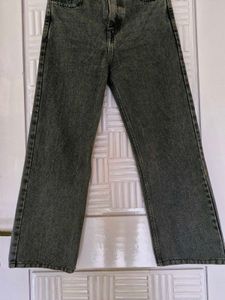 Dark Gray Baggy Jeans