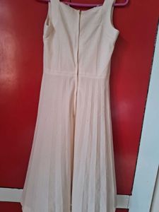 Vintage Cream Midi Dress