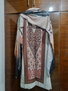 Elegant winter Printed Kurta Set Of 3