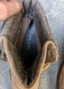 Tan Leather Hiking Boots