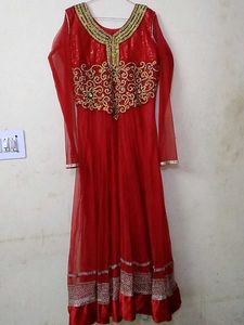 Heavy Red Gown