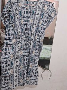 Patterned Casual Dress