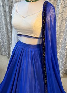 Royal Blue Lehenga Choli