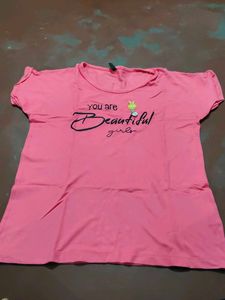 Cute Pink Graphic Tee