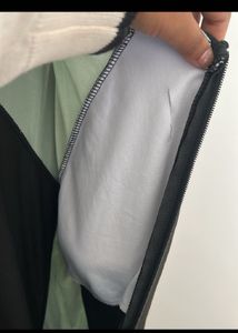 Black &amp; Green Swim Dress