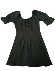 BLACK MINI DRESS