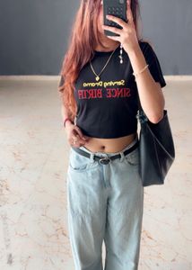 Black Graphic Tee