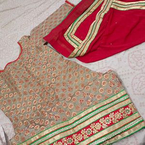 Kanjivaram Silk Suit